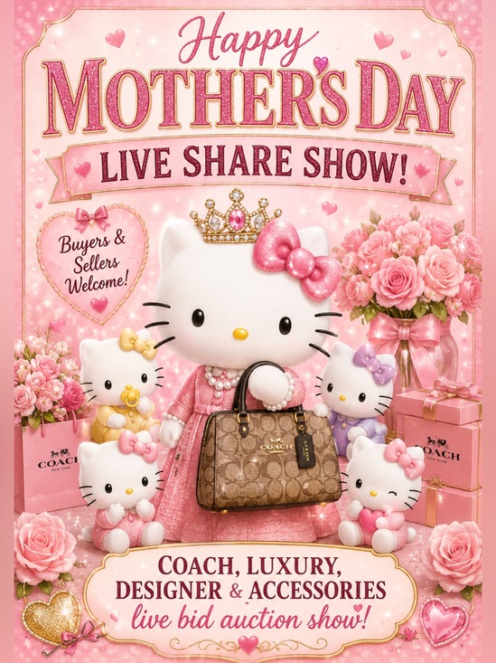 Coach Other - 5/10 @10am CST Coach preferred or luxury/designer bags, wallets & accessories.